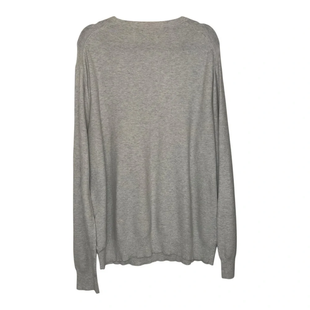 J. Crew Light Gray Crewneck Sweater